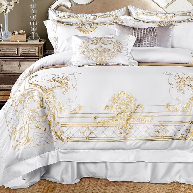 Gold Forest Duvet Cover Set