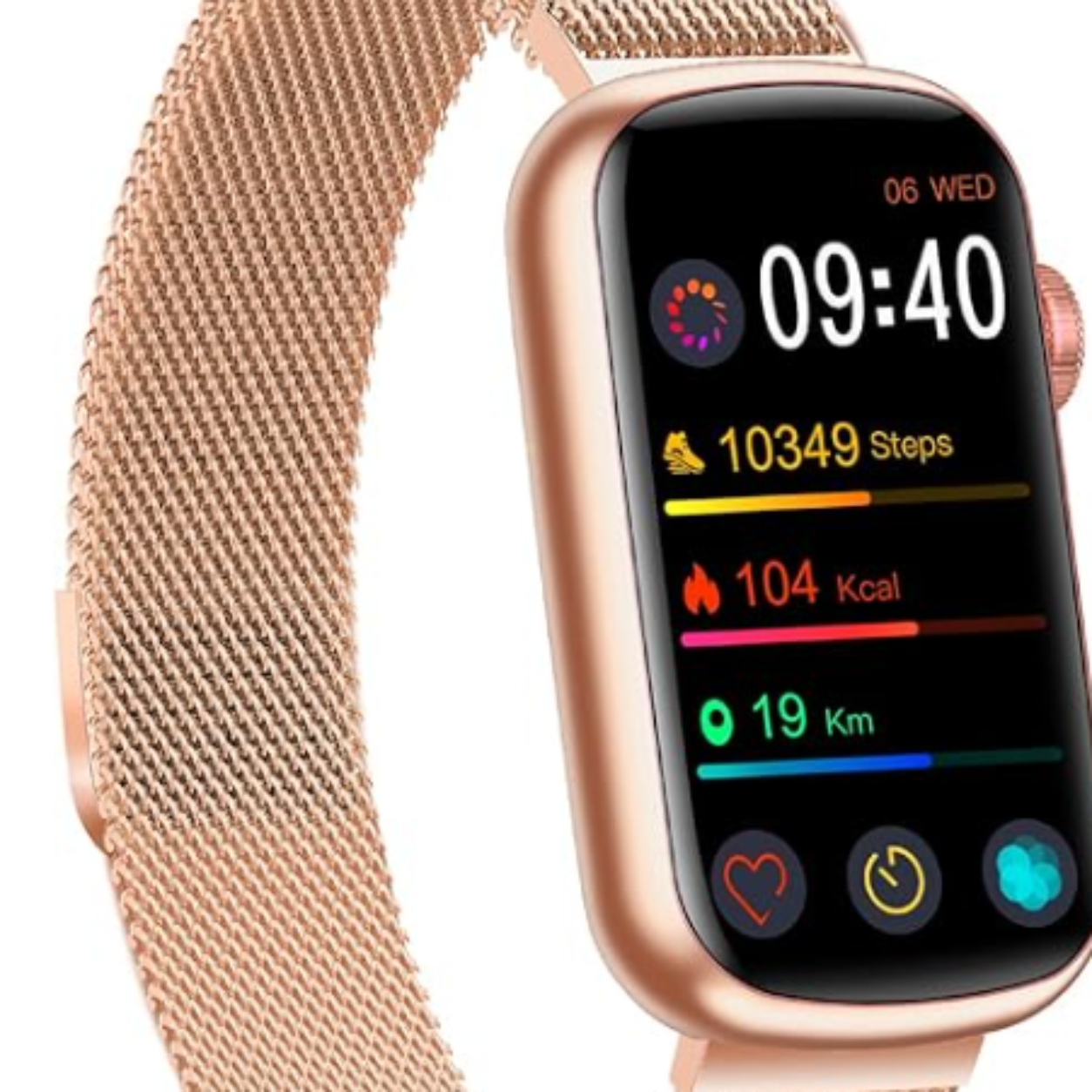 Waterproof Smart Watch for Women and Men Sleep Tracking