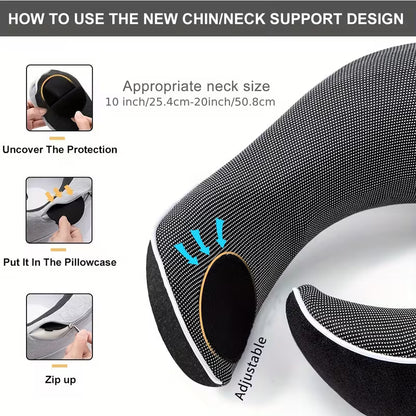 Portable Travel Neck Support Pillow