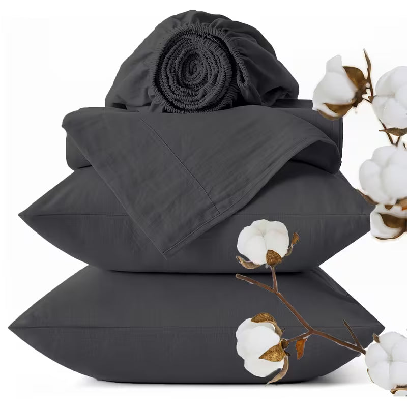 Luxurious Egyptian Cotton Sheets Set