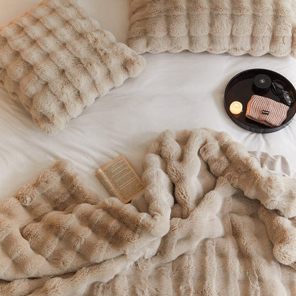 Cooling Plush Throw Blankets