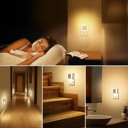 LED Night Light Lamp with Smart Sensor