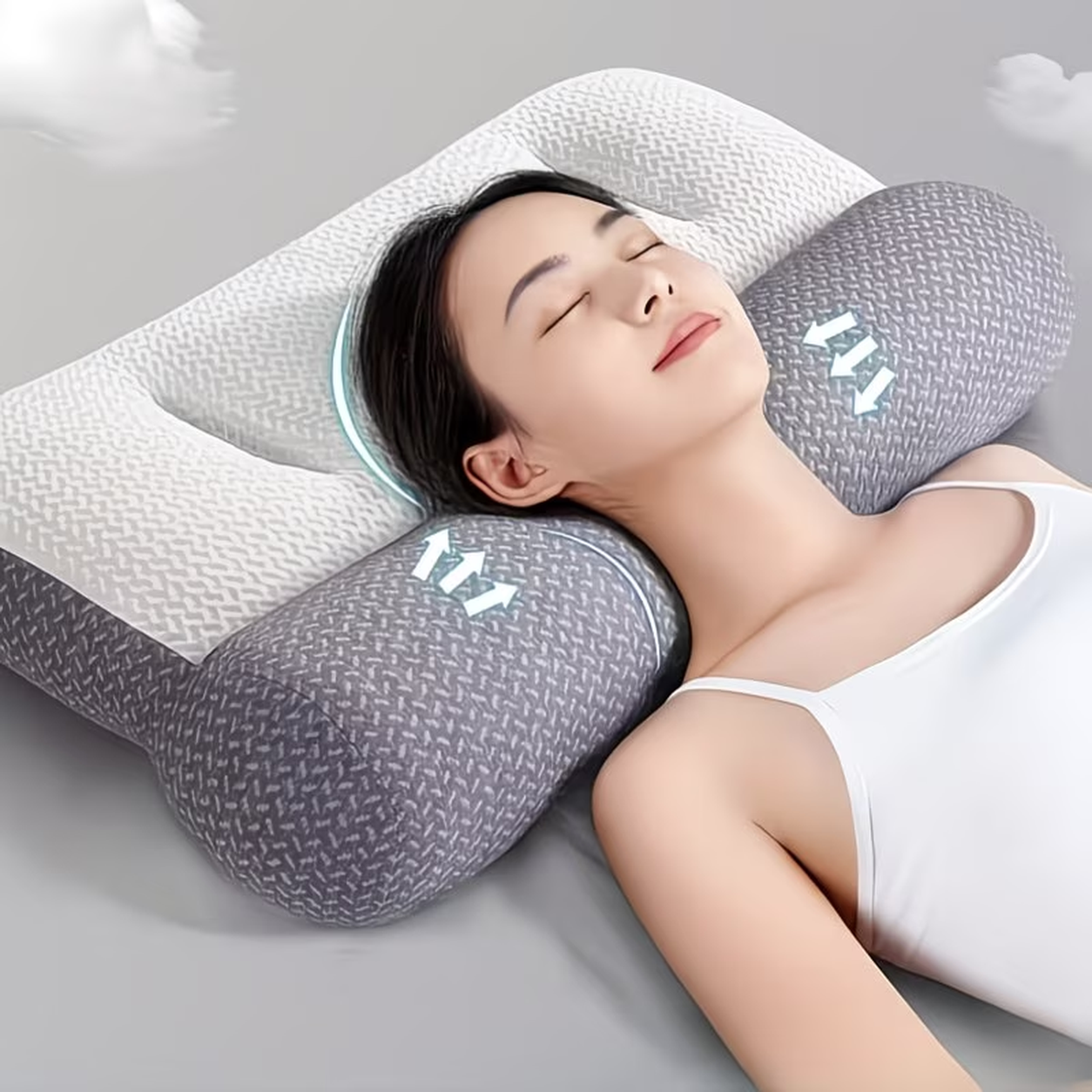 Neck Support Pillow Anti-Snoring Sleep Aid