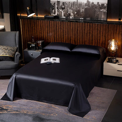 Hotel Lux Black Egyptian Cotton Duvet Cover Set