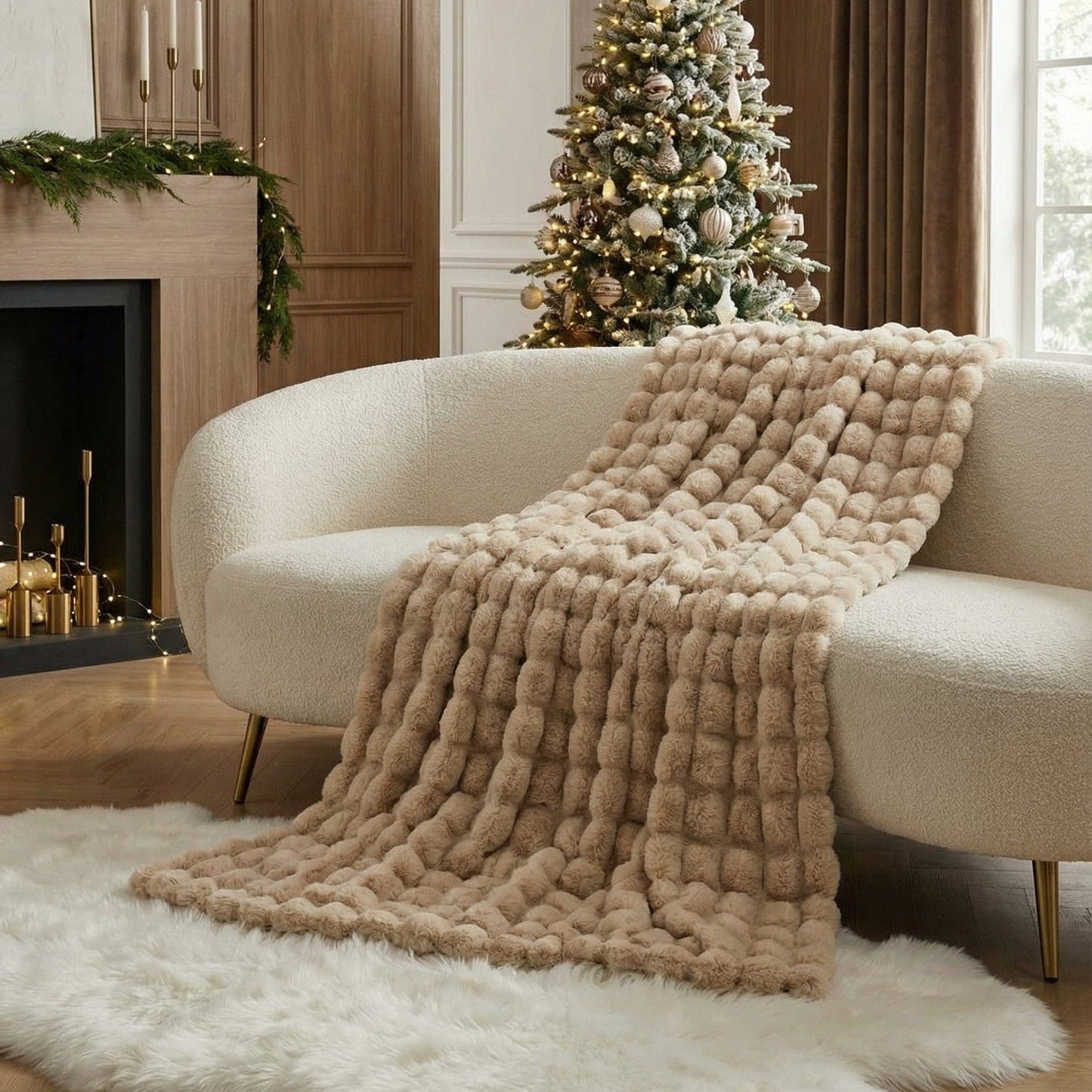 Cooling Plush Throw Blankets
