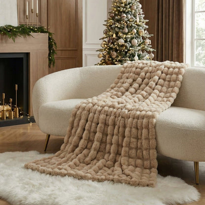 Cooling Plush Throw Blankets