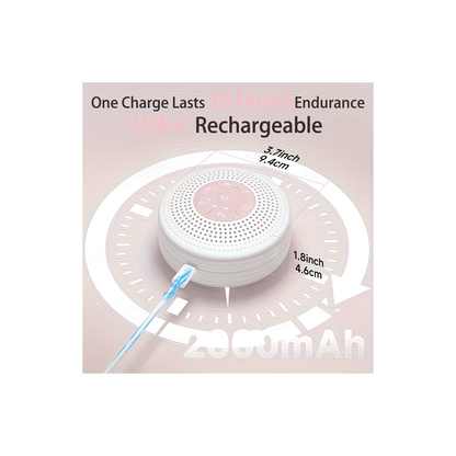 SLEEP AIDS DEVICE - White Noise Sleep Machine with Timer