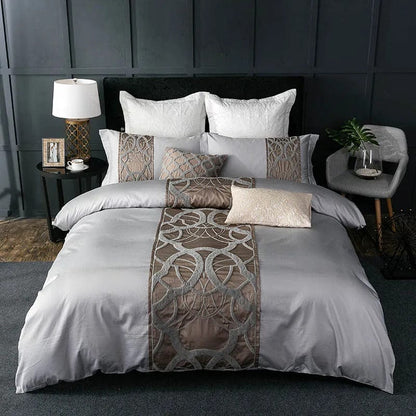 Grey Duvet Cover Set