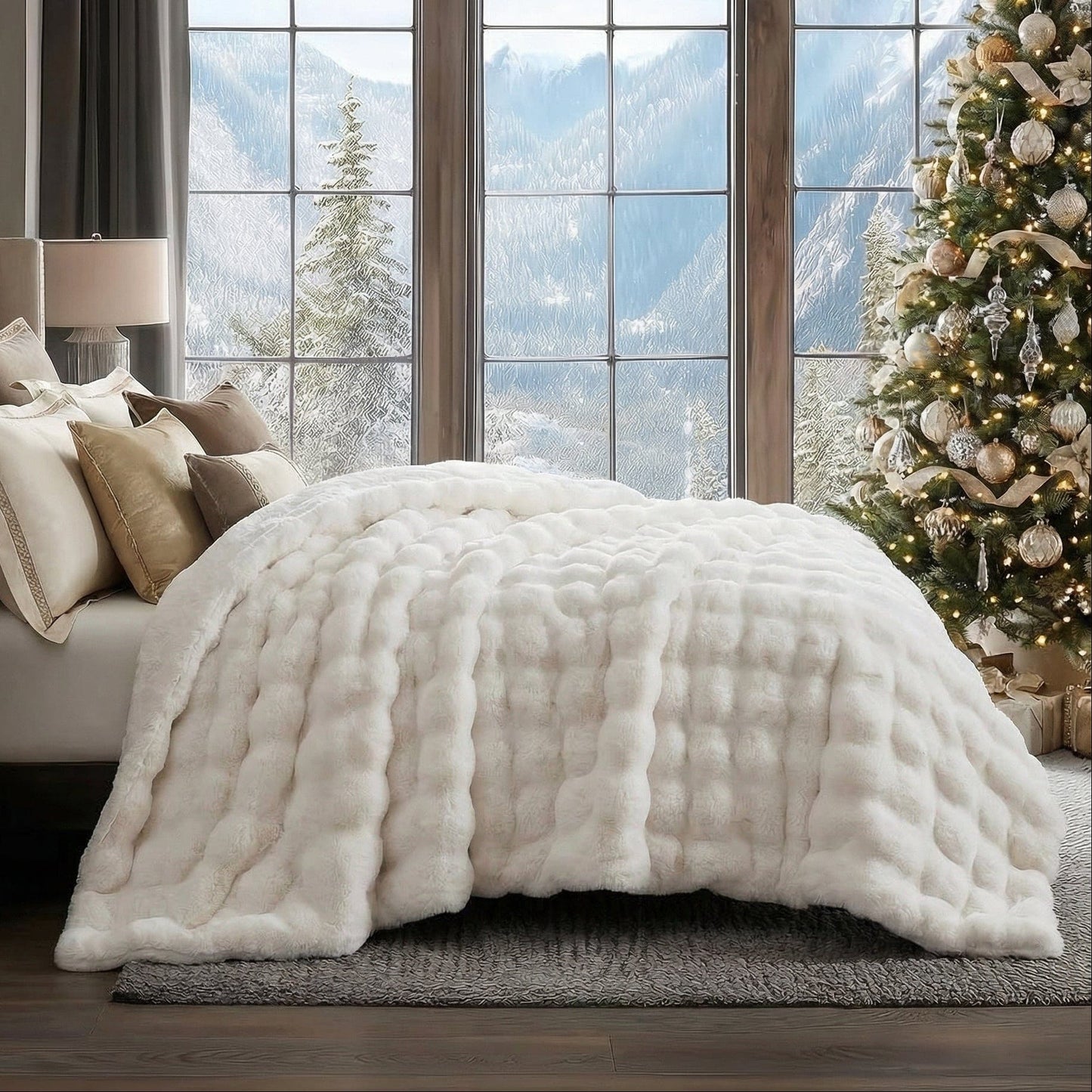 Cooling Plush Throw Blankets