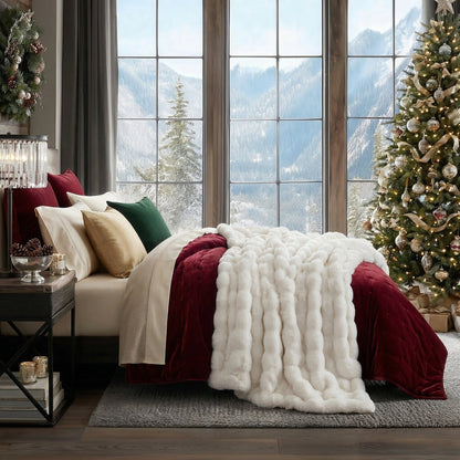 Cooling Plush Throw Blankets