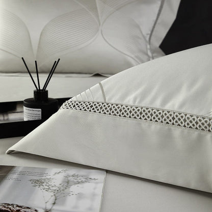 Modern Embroidered Luxury Duvet Cover Set