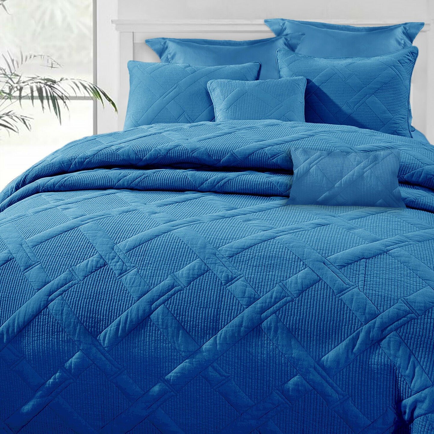 7 Piece Bamboo Comforter Set
