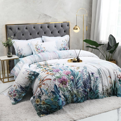 Summer Garden Duvet Cover Set